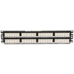 Патч-панель Panduit DP485E88TGY 48 портов, Flat, Cat. 5e