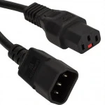 Кабель питания LANMASTER LAN-PP13L/14-1.0-BK