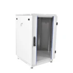 Серверный шкаф ЦМО Шкаф телекоммуникационный напольный 18U (600 × 800) дверь стекло, цвет чёрный ШТК-М-18.6.8-1ААА-9005