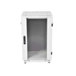 Серверный шкаф ЦМО Шкаф телекоммуникационный напольный 18U (600 × 800) дверь стекло, цвет чёрный ШТК-М-18.6.8-1ААА-9005