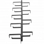 Аксессуар для кабельных сетей ЦМО кабельный органайзер горизонтальный двухсторонний кольца 1U ширина 19" ГКО-1-9-9005