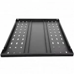 Полка для серверного шкафа ЦМО полка стационарная для аккумуляторов 1U нагрузка: 200кг. 19" 750мм черный СВ-75АК-9005