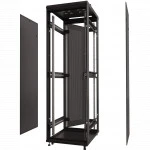 Серверный шкаф Netko Напольный 42U серия Expert (600х1000х2050) N.EXP.6142XPD.65157.BK