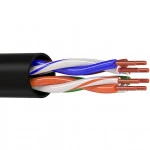 Кабель витая пара KCEP U/UTP 4х2хAWG 24/1 PE Cat.5e для наружной прокладки