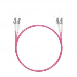 Оптический патч-корд АЗОП LC/UPC-LC/UPC MM OM4 50/125 Duplex 3.0мм 1 м 16903