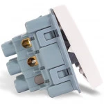 Кабельный канал РУВИНИЛ Выключатель модульный двуклавишный АДЛ 13-905