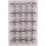 Аксессуар для оптических сетей А-Оптик Адаптер LC/UPC-LC/UPC MM Duplex 38847