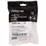 Сетевая розетка WRline Розетка компьютерная RJ-45 категория 5e экранированная двойная внешняя WR-WS-8P8C-C5E-SH-2