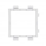 Аксессуар для кабельных сетей DKC Каркас под 2 модуля Brava F0000M