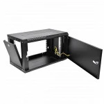 Серверный шкаф ЦМО ЭКОНОМ 9U (600x350) дверь металл, цвет черный ШРН-Э-9.350.1-9005