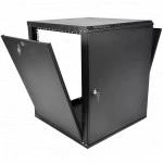 Серверный шкаф ЦМО настенный разборный ЭКОНОМ 12U (600 350) ШРН-Э-12.350.1-9005