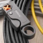 Инструмент для монтажа СКС WRline Стрипер для коаксиального кабеля RG-58,59,62 WR-312B