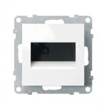 Сетевая розетка Legrand Информационная розетка одинарная, Suno, 721152, RJ45 Кат.6e UTP Белый