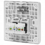 Сетевая розетка SNR SNR-EM-KJ2