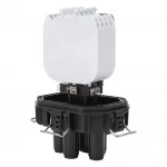 Аксессуар для оптических сетей SNR Муфта оптическая тупиковая, под термоусадку, серии SNR-FOSC-CV037