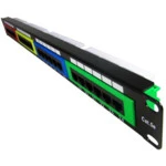 Патч-панель SHIP Патч Панель, P197-24C, 24 Порта, 1U, Cat.5е, UTP. (24 порта, UTP, Cat. 5)