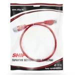 Патч-корд SHIP Патч Корд S4025RD0050-P, Cat.5e, FTP, 0.5 м.