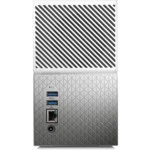 Дисковая системы хранения данных СХД Western Digital My Cloud Home Duo (4ТБ) WDBMUT0040JWT-EESN (Tower, Tower)