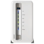 Дисковая системы хранения данных СХД Qnap Сетевой RAID-накопитель, 2 отсека для HDD, HDMI-порт. Intel Celeron J1800 2,41 ГГц. TS-251C (Tower, Tower)