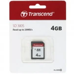 Флеш (Flash) карты Transcend 300S SDHC[TS4GSDC300S] 4 ГБ