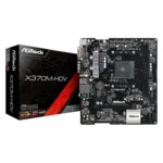 Материнская плата ASRock X370M-HDV Micro-ATX, AMD AM4