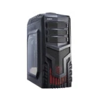 Корпус ExeGate EVO-8204N Black-Red EX277155RUS