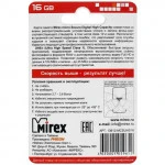 Флеш (Flash) карты Mirex microSDHC [13612-MCSUHS16] 16 ГБ