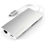 Аксессуар для ПК и Ноутбука Satechi USB-концентратор Satechi Aluminum Multi-Port Adapter V2 ST-TCMA2S