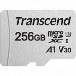 Флеш (Flash) карты Transcend microSDXC 256Gb Class 10 UHS-I 300S + SD adapter TS256GUSD300S-A 256 ГБ
