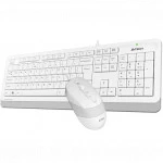Клавиатура + мышь A4Tech Fstyler F1010 WHITE