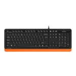 Клавиатура A4Tech Клавиатура Fstyler FK10 FK10 ORANGE Проводная, USB