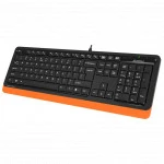 Клавиатура A4Tech Клавиатура Fstyler FK10 FK10 ORANGE Проводная, USB