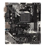 Материнская плата ASRock A320M-DVS R4.0 A320M-DVSR4.0 (Micro-ATX, AMD AM4)