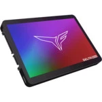 Внутренний накопитель Team Group T-Force Delta MAX RGB T253TM500G3C302 (SSD (твердотельные), 500 ГБ, 2.5 дюйма, SATA)