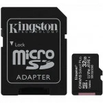 Флеш (Flash) карты Kingston Canvas Select Plus + adapter SDCS2/32GB 32 ГБ