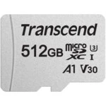 Флеш (Flash) карты Transcend 300S + adapter TS512GUSD300S-A 512 ГБ