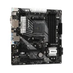 Материнская плата ASRock AB350M Pro4-F AB350M PRO4-F (Micro-ATX, AMD AM4)