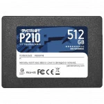 Внутренний накопитель Patriot P210 P210S512G25 SSD (твердотельные), 512 ГБ, 2.5 дюйма, SATA