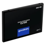 Жесткий диск GoodRam 480 ГБ SSDPR-CL100-480-G3 SSD (твердотельные), 480 ГБ, 2.5 дюйма, SATA