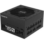 Блок питания Gigabyte GP-P750GM (80 Plus Gold 750W, Modular, Smart Fan, Smart Power Protection, 5 Year Warranty, Power Supply) 750 Вт