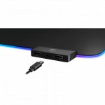 Коврик для мышки Defender Black XXL HUB Light 50010