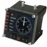 Манипулятор Logitech Flight Instrument Panel (приборная панель с ЖК-дисплеем для авиасимуляторов) 945-000008