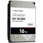 Серверный жесткий диск Western Digital Ultrastar DC HC550 16 ТБ WUH721816ALE6L4 HDD, 3,5 LFF, 16 ТБ, SATA