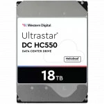 Серверный жесткий диск Western Digital Ultrastar DC HC550 18 ТБ WUH721818ALE6L4 HDD, 3,5 LFF, 18 ТБ, SATA