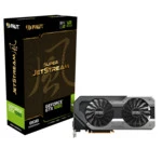 Видеокарта Palit GeForce GTX 1080 Super JetStream NEB1080S15P2-1040J 8 ГБ
