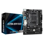 Материнская плата ASRock A520M-HDVP/DASH ASROCK (Micro-ATX, AMD AM4)