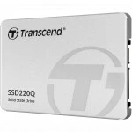 Внутренний накопитель Transcend SSD220Q TS500GSSD220Q SSD (твердотельные), 500 ГБ, 2.5 дюйма, SATA