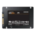 Внутренний накопитель Samsung SSD 870 EVO 1 ТБ SATA 2.5" MZ-77E1T0BW SSD (твердотельные), 1 ТБ, 2.5 дюйма, SATA