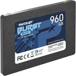 Внутренний накопитель Patriot Burst Elite PBE960GS25SSDR SSD (твердотельные), 960 ГБ, 2.5 дюйма, SATA