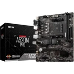 Материнская плата MSI A520M PRO (Micro-ATX, AMD AM4)